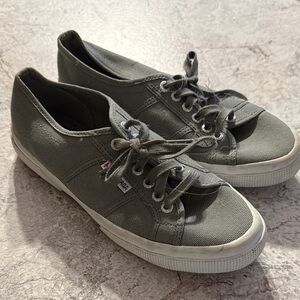 Superga Women's Gray Canvas Sneakers